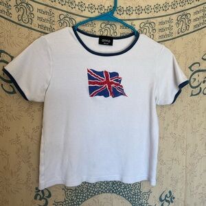 ANNA British flag Tee